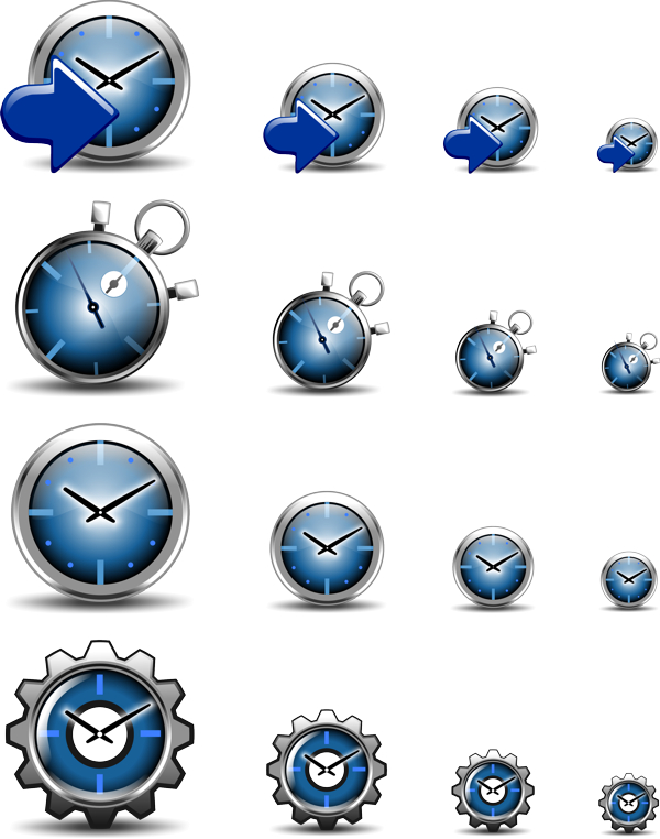 PC Chrono (иконки, иконка, векторное изображение, icons, icon)