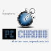 PC Chrono (векторное изображение, цветной логотип)